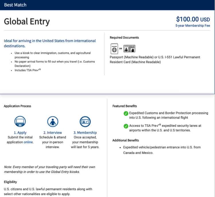 How To Renew Global Entry - AwardWallet Blog