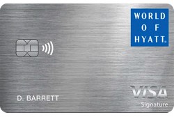 World of Hyatt Credit Card Table