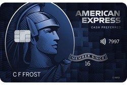 Amex Blue Cash Preferred Credit Card Table
