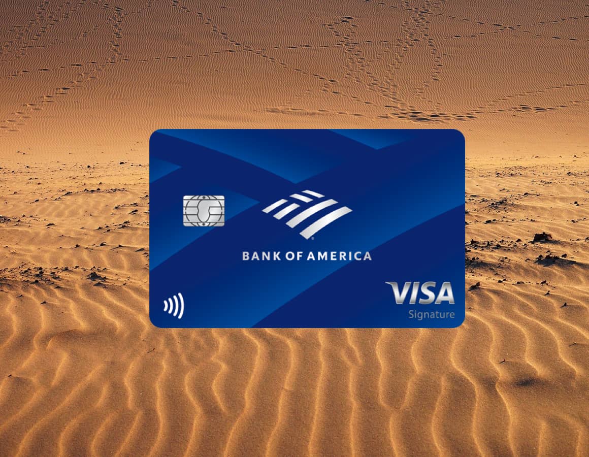 bank of america travel rewards mastercard