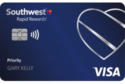 Southwest Rapid Rewards Priority Credit Card Table