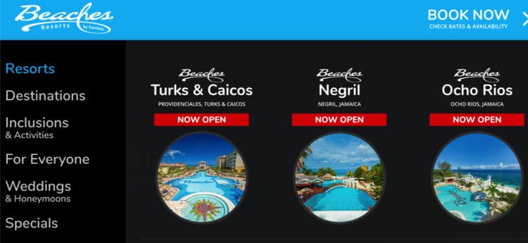 Beaches Resorts