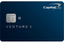 Capital One Venture X Card Table