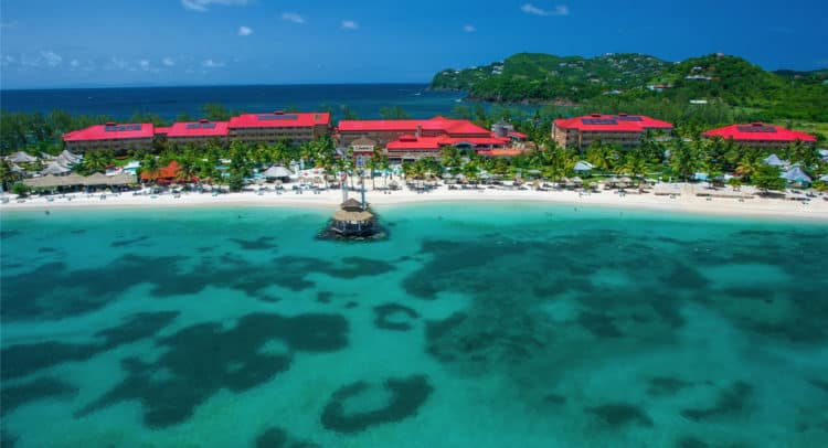 Best Sandals All Inclusive Resorts In St Lucia Top Sandals Hotels   Sandals Grande St Lucian 750x406 