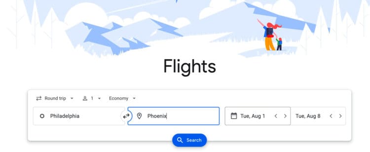 Google Flights Basic Information