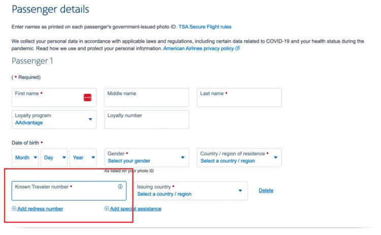 Known Traveler Number on Global Entry Card (Unlimited Guides)