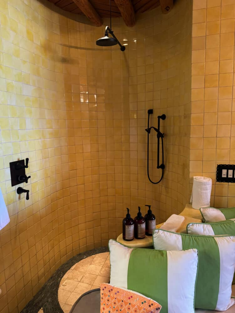 Waldorf Cabo Shower View